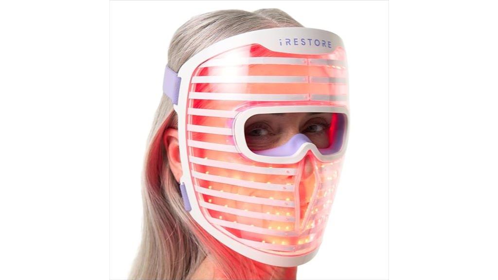 red light therapy mask