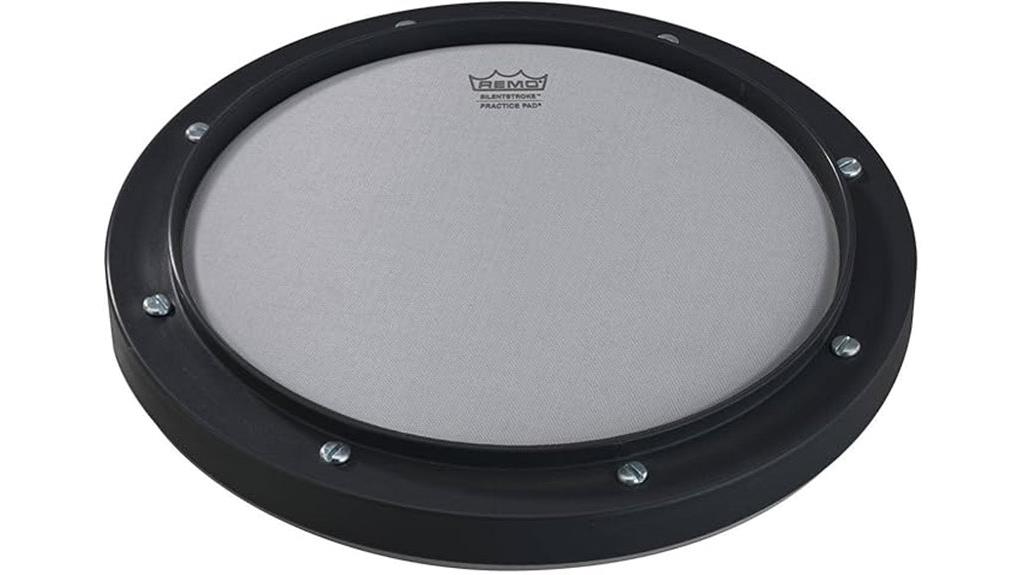 remo practice pad black