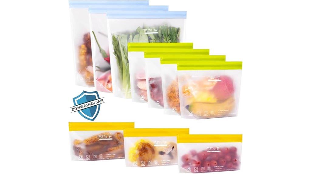 reusable meal prep bags
