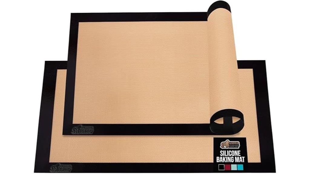 reusable silicone baking mats