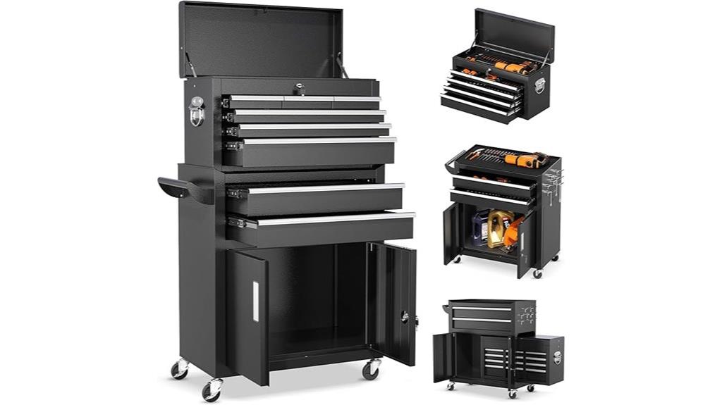 rolling tool chest with wheels