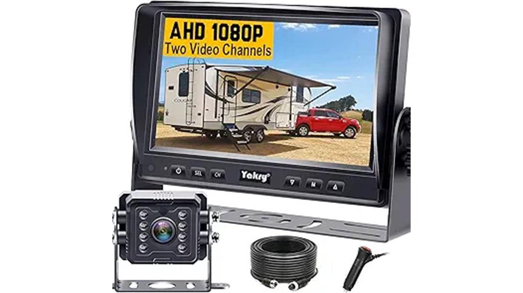 rv backup camera with night vision