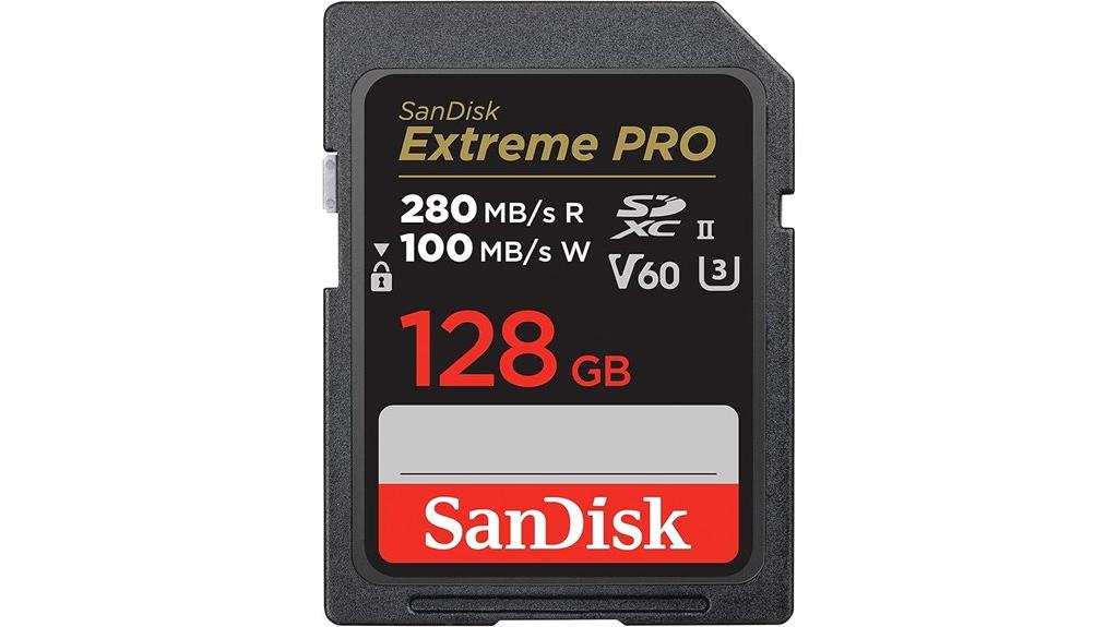 sandisk 128gb memory card