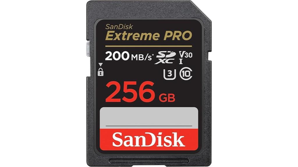 sandisk 256gb extreme pro