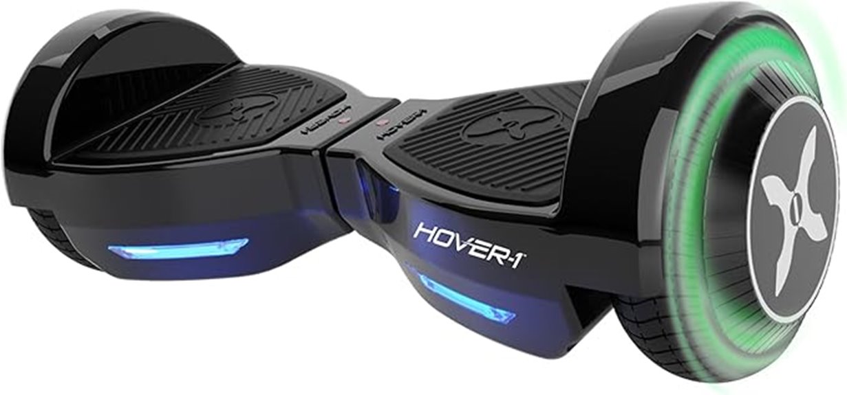 self balancing scooter lights