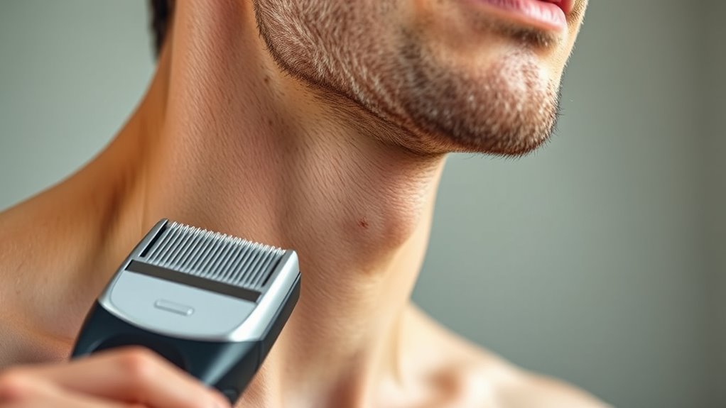sensitive skin shaving features