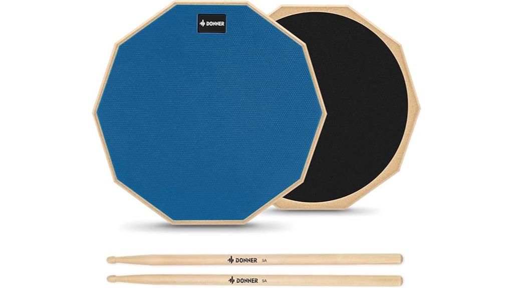 silent 12 inch drum pad