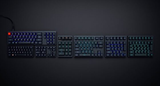 silent high performance keyboards