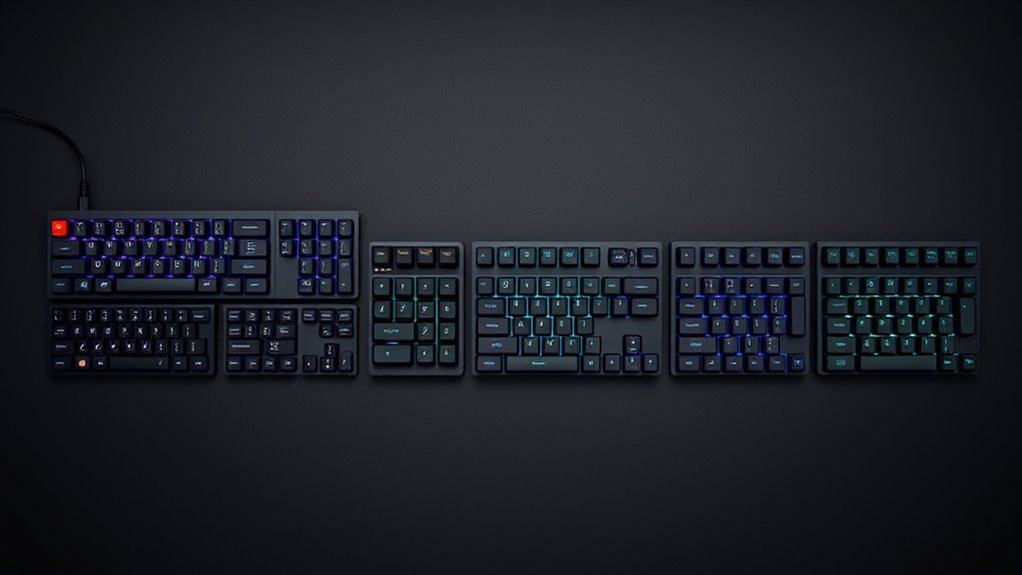 silent high performance keyboards