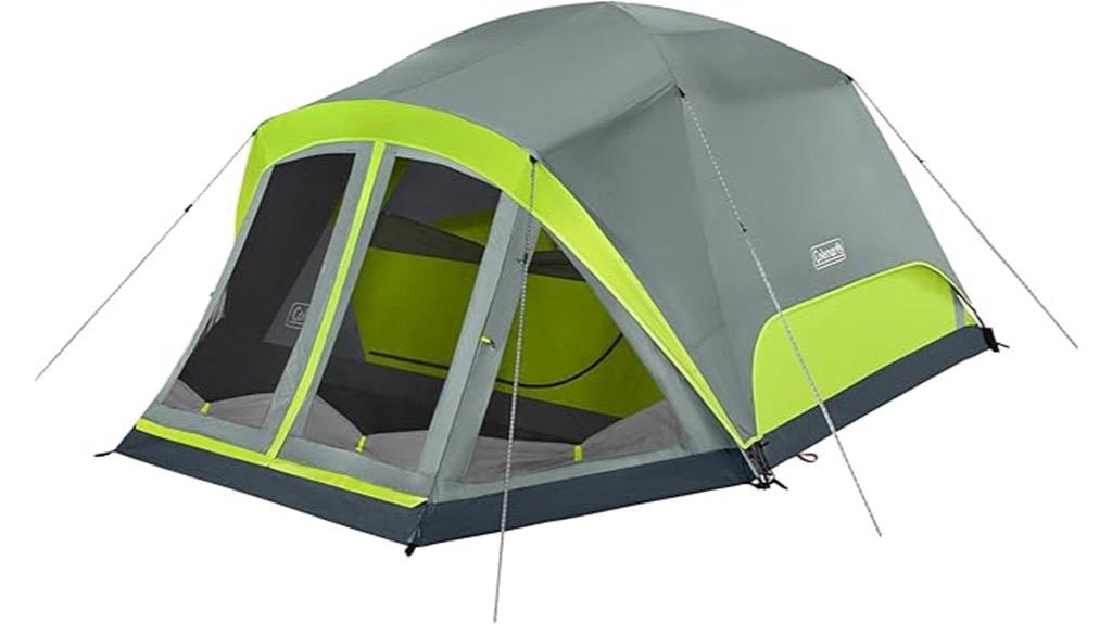 skydome tent with screen