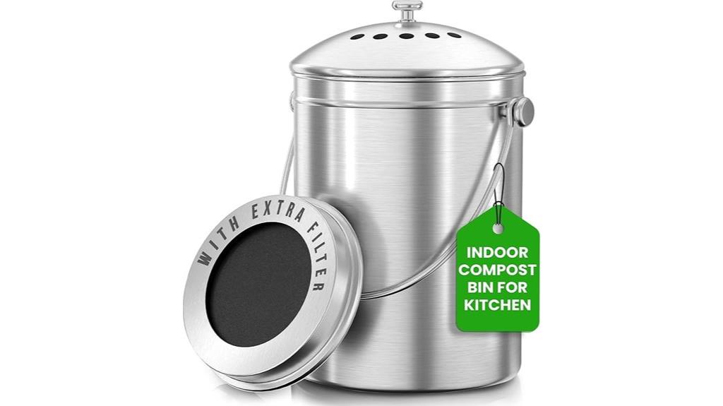 small kitchen compost bin