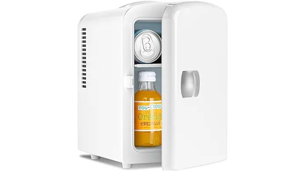small portable ice fridge