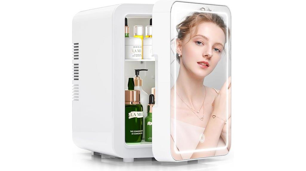 small skincare fridge