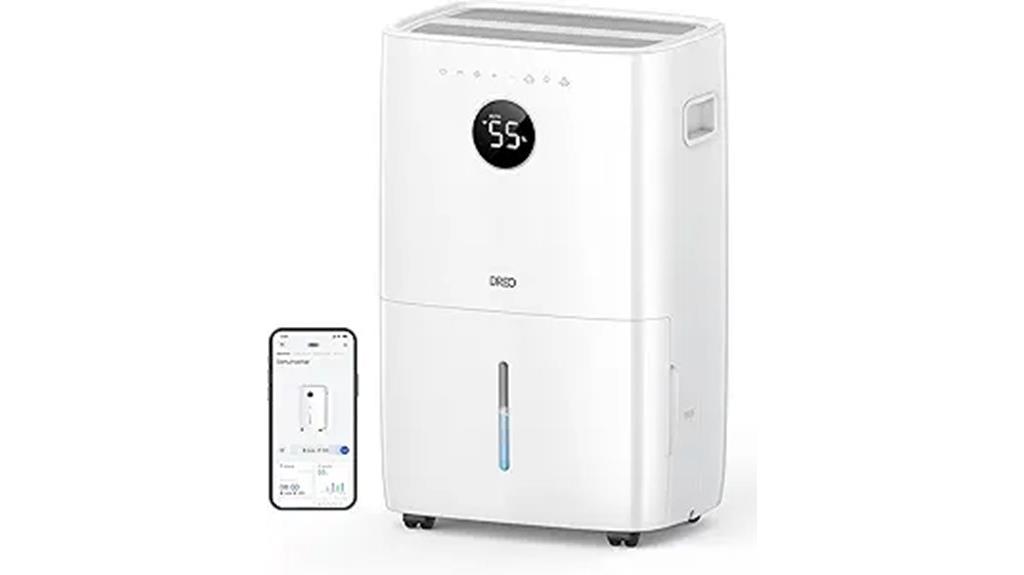 smart 110 pint dehumidifier