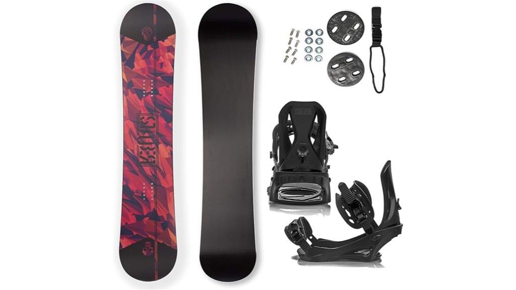 snowboard binding package multiple