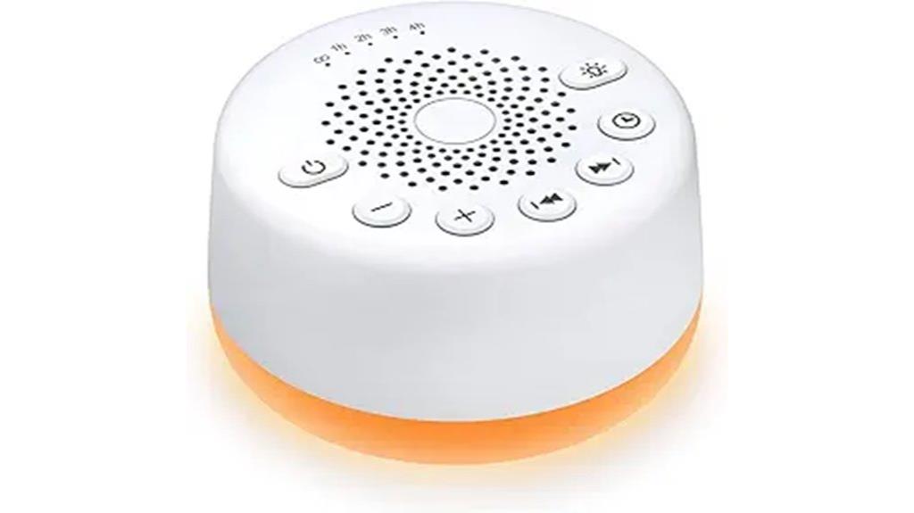 soothing white noise nightlight