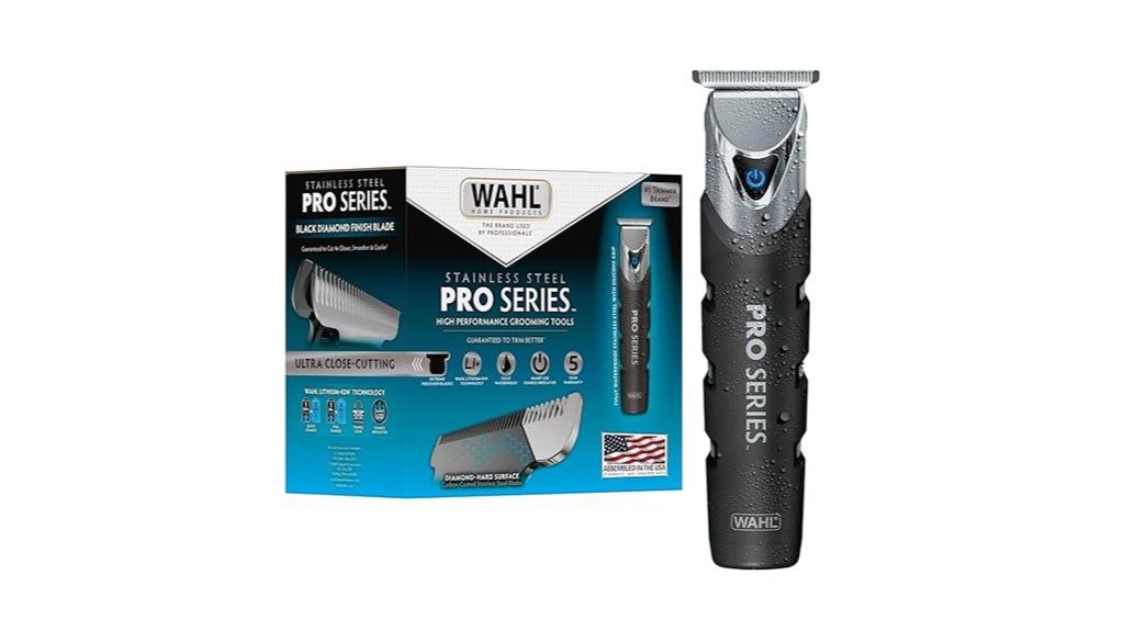 stainless steel cordless trimmer