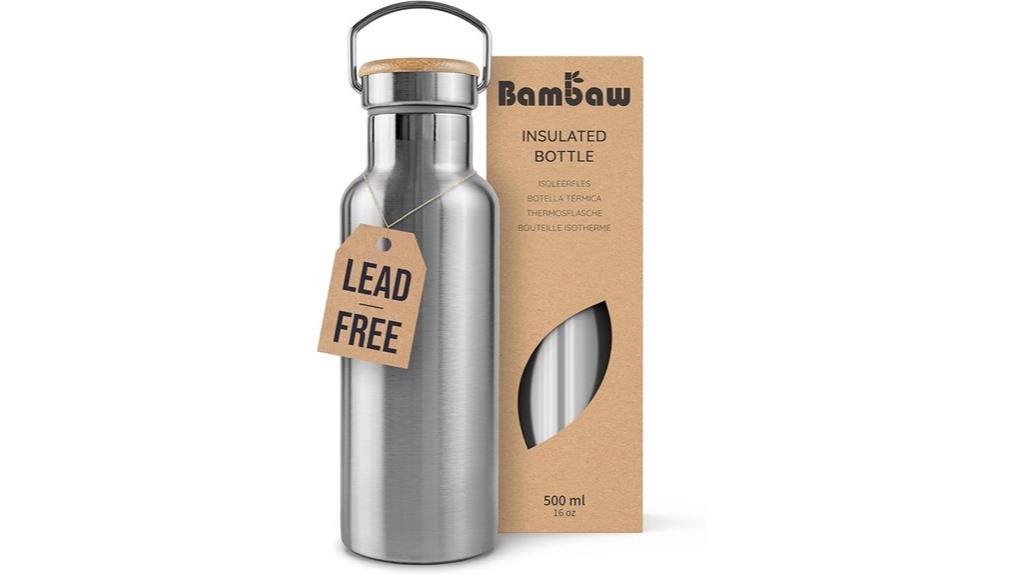 stainless steel water bottle