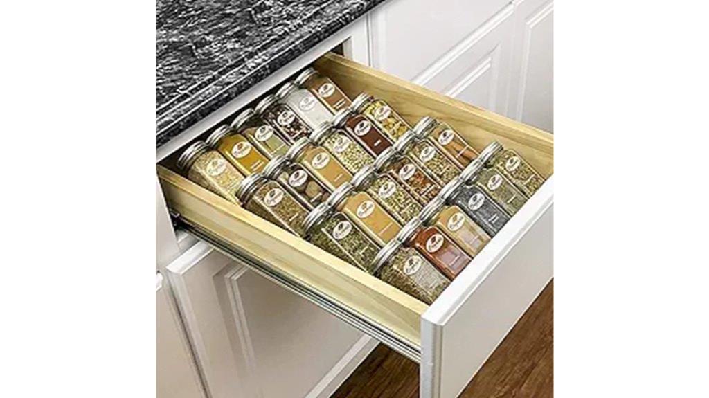 steel 4 tier spice rack