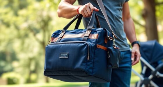 stylish functional dad diaper bags