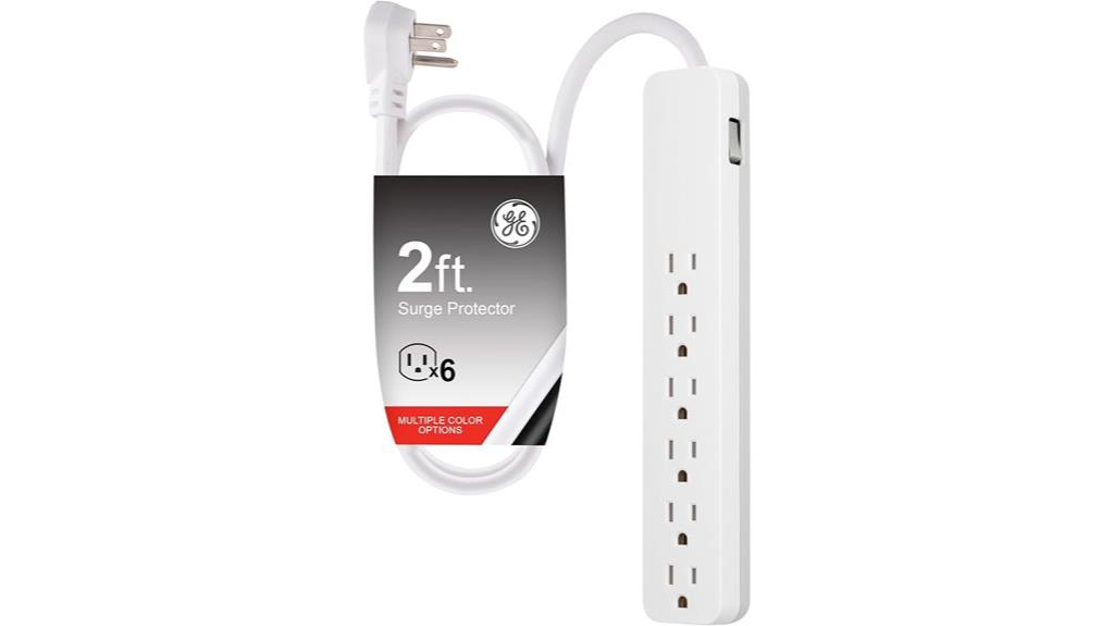 surge protector with cord