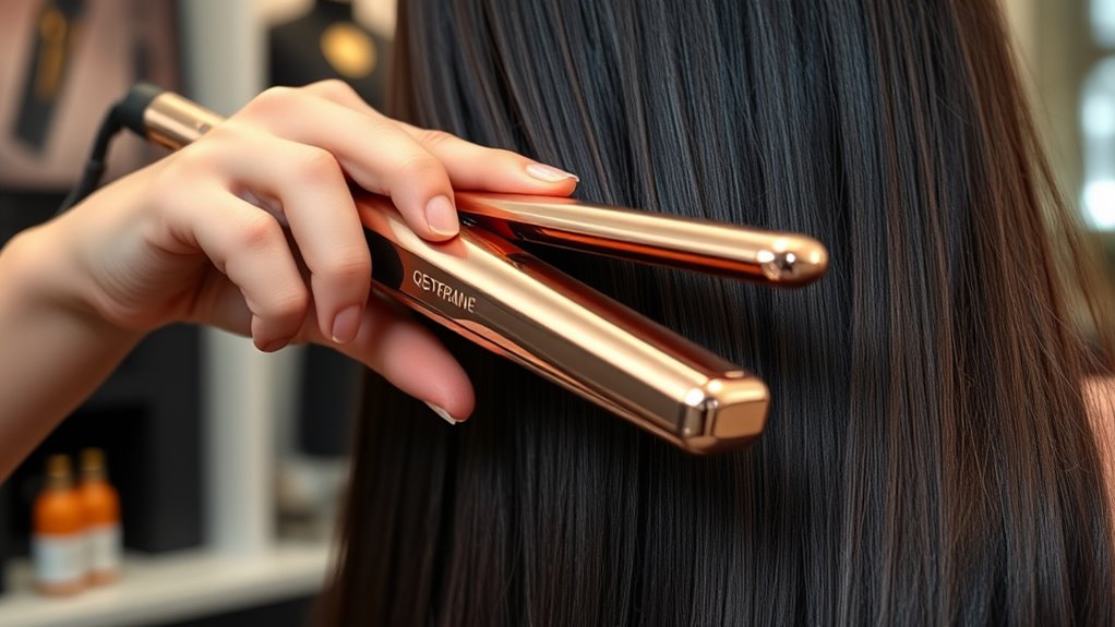 thick hair flat iron