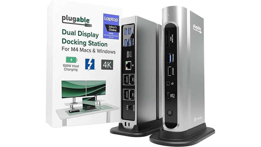 thunderbolt 4 dock dual 4k