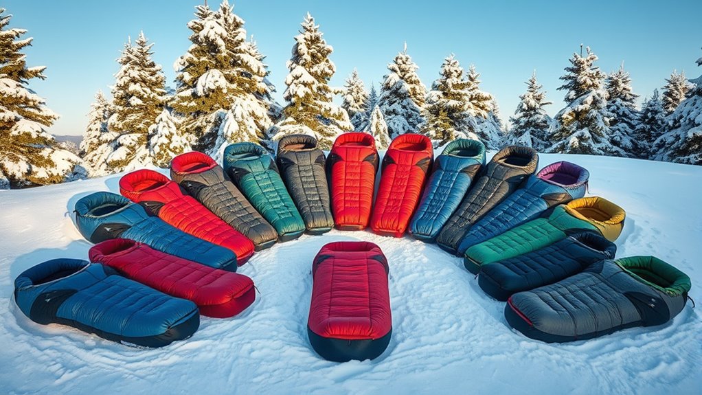 top cold weather sleeping bags