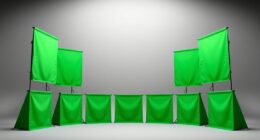 top collapsible green screen options
