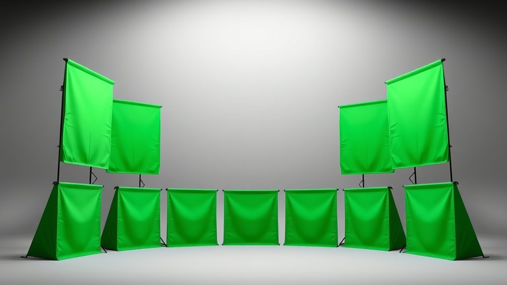 top collapsible green screen options