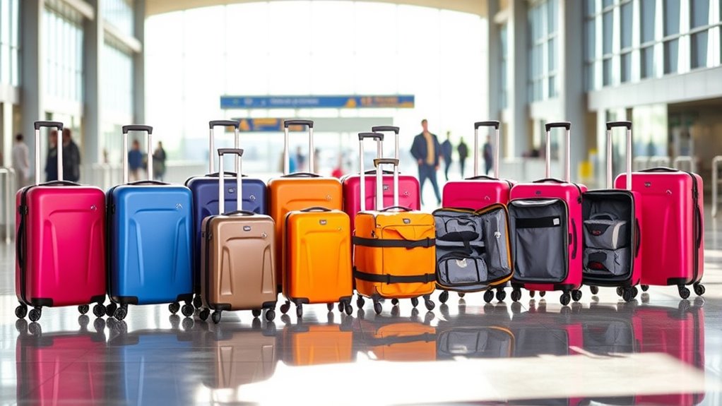 top lightweight luggage sets