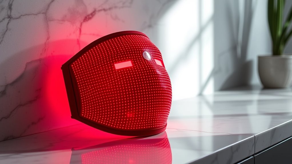 top red light face masks