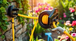top retractable hose reels
