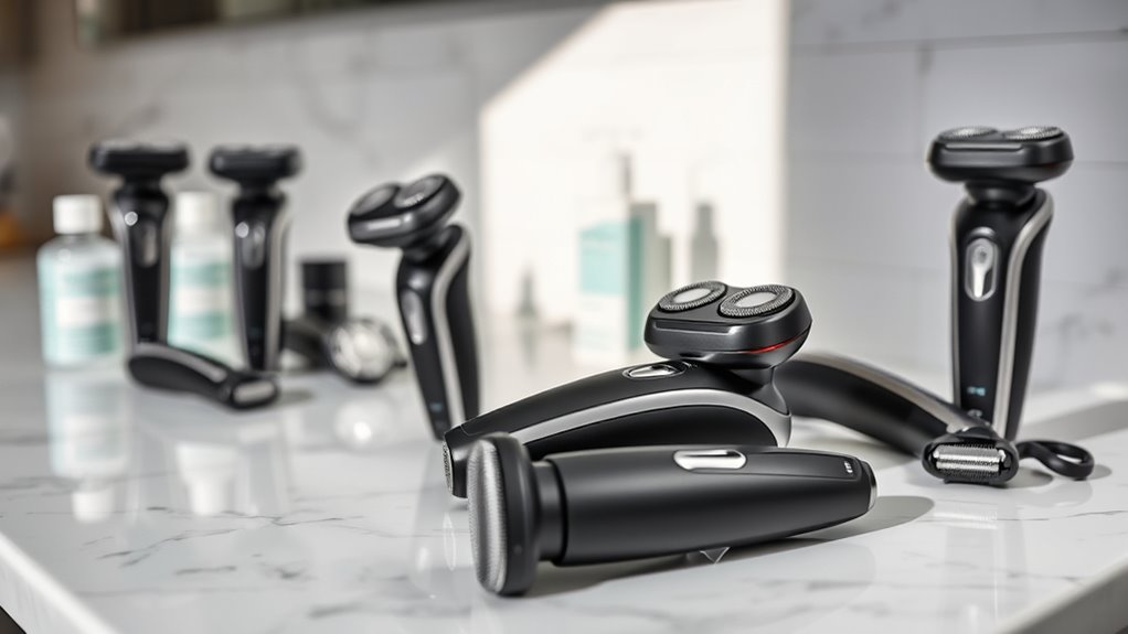 top sensitive skin electric shavers