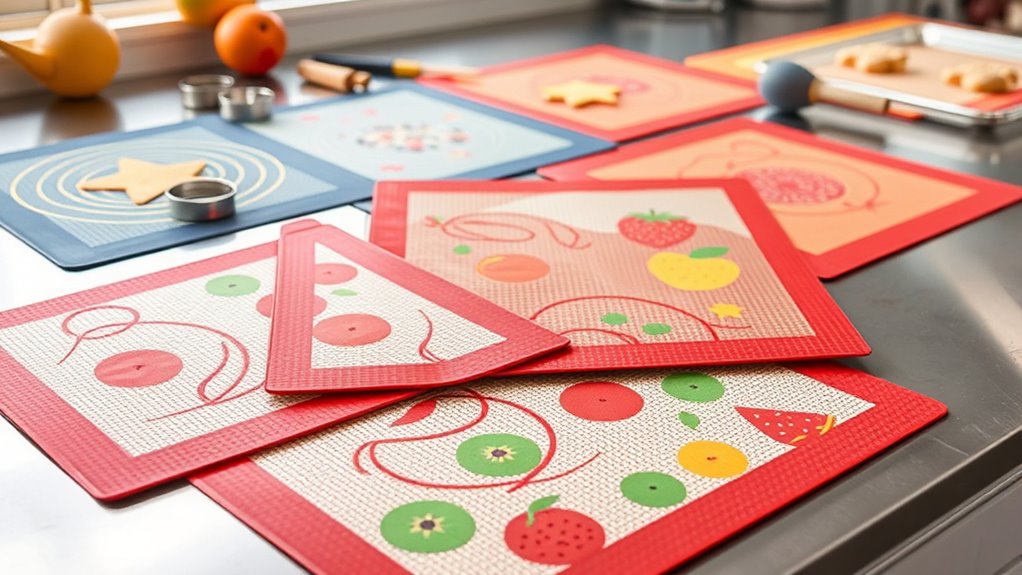 top silicone baking mats