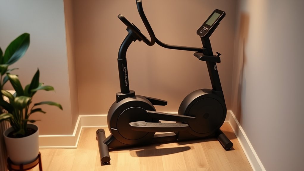 top small space ellipticals