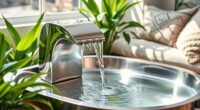 top stainless steel cat fountains