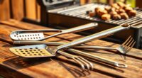 top stainless steel grill sets