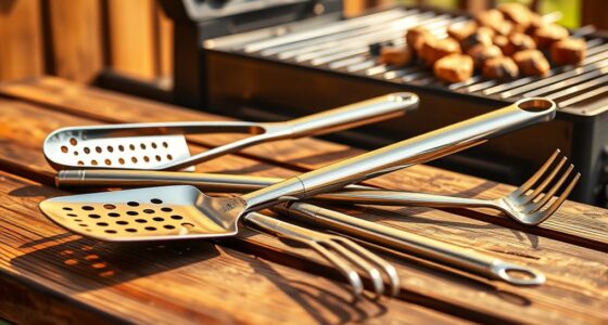 top stainless steel grill sets