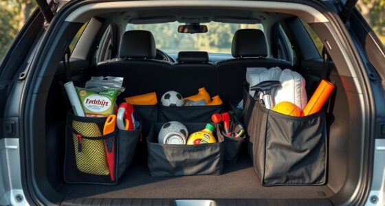 top trunk cargo organizers