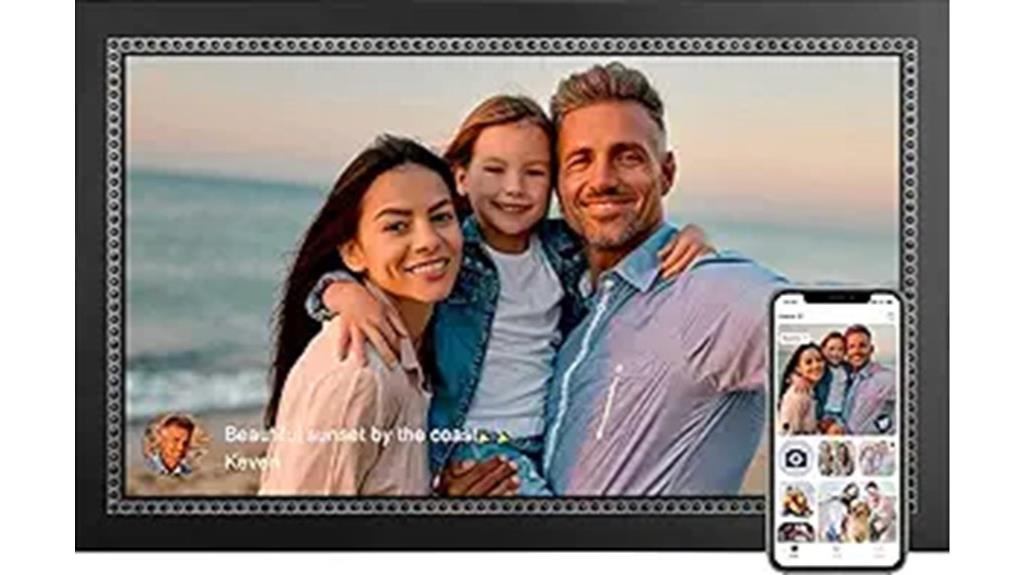 touchscreen wifi digital frame