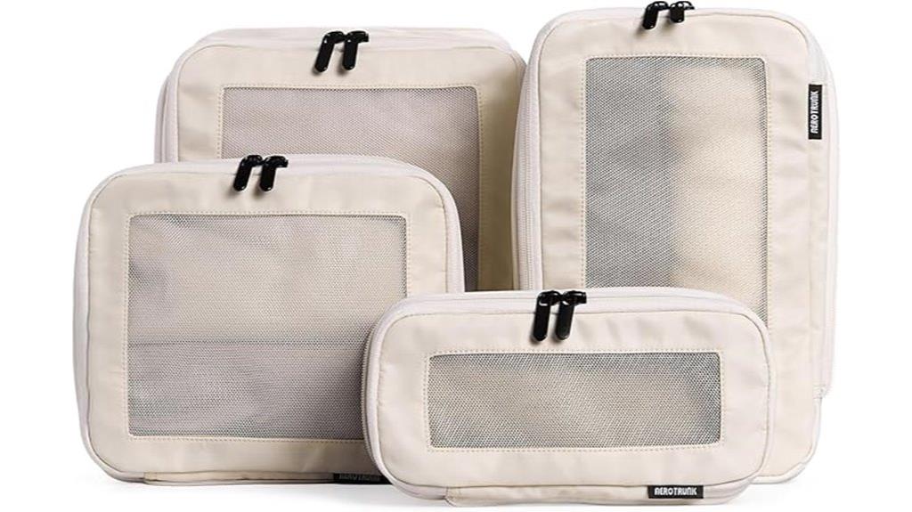 travel packing cube set