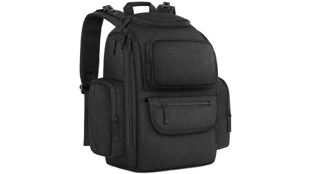 travel water resistant diaper backpack