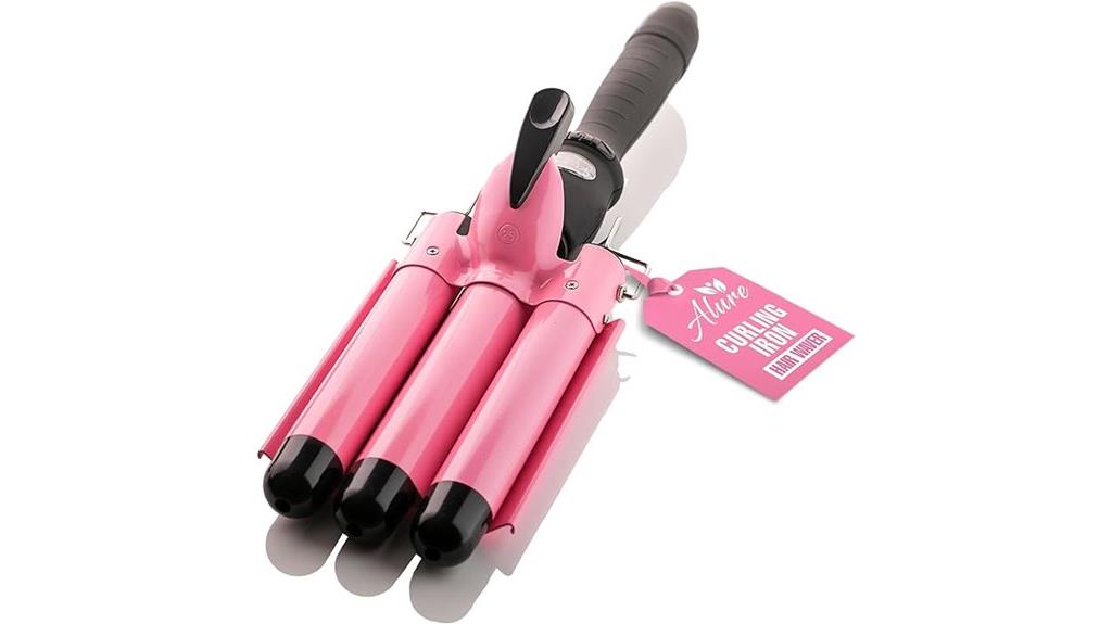 triple barrel curling wand