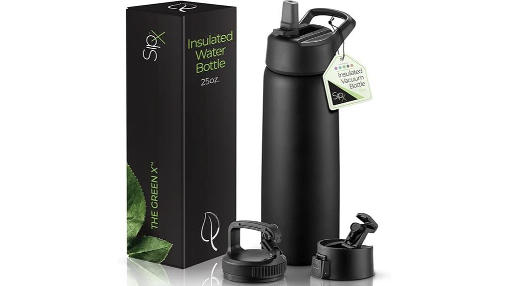 triple insulated stainless steel