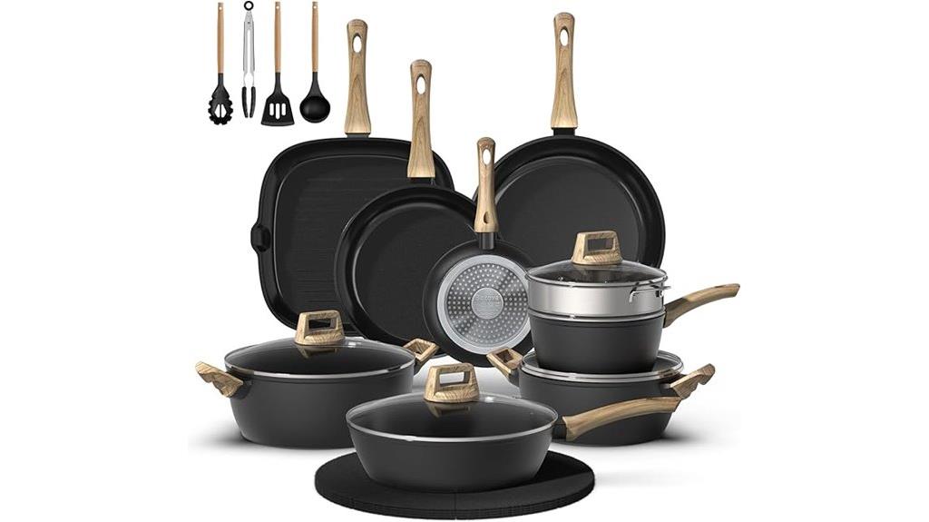 twenty three piece cookware set