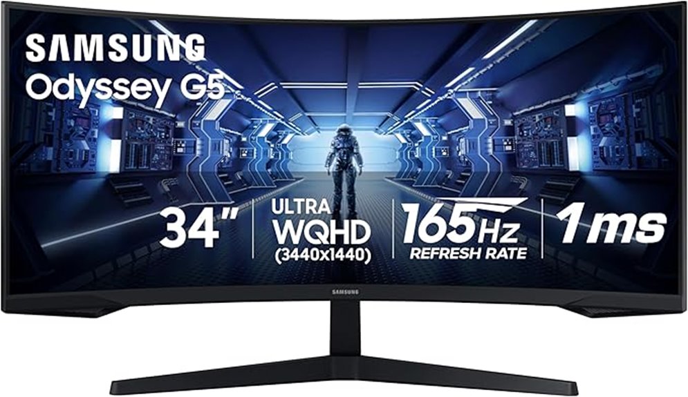 ultra wide samsung gaming monitor
