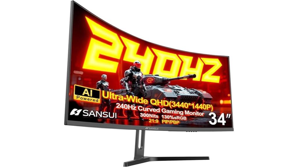 ultrawide gaming monitor