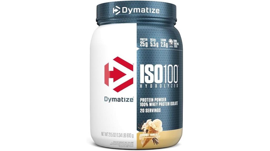 vanilla gourmet whey protein