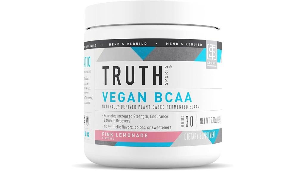 vegan bcaa pink lemonade